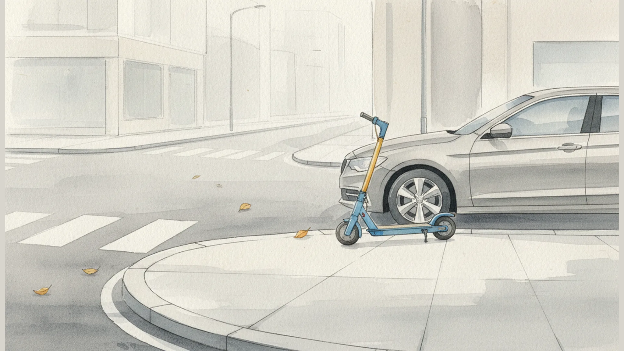 E-Scooter Crash With a Car in Oregon: Are You Treated Like a Pedestrian, Cyclist, or Driver for Fault?