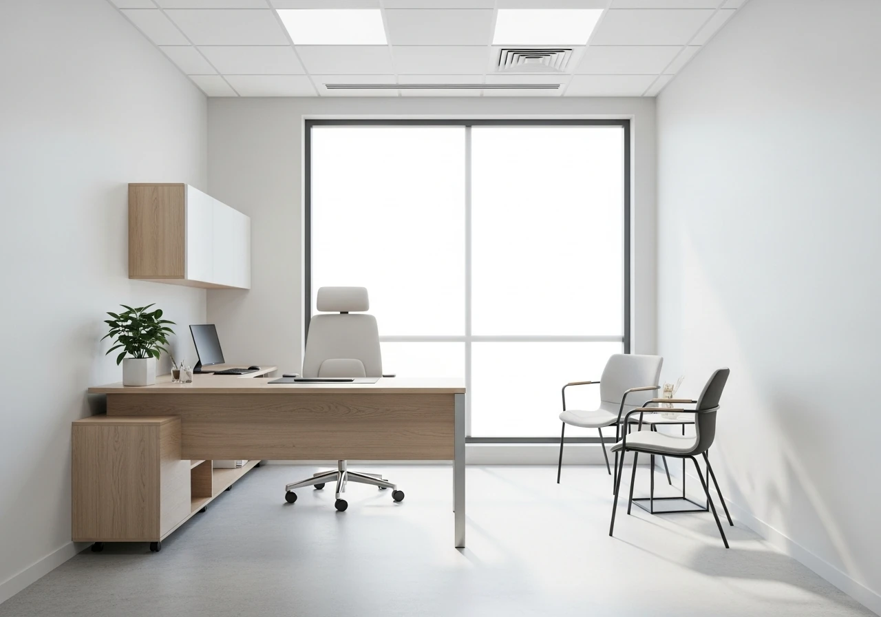 Professional medical consultation room for Salem Health forensic investigation and evidence gathering